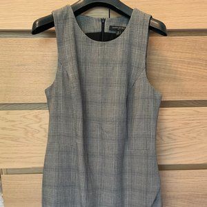Banana Republic Plaid Asymmetrical Dress